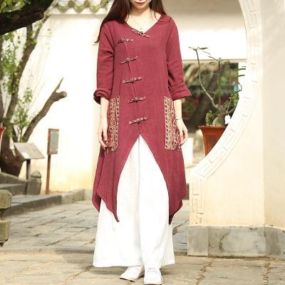 buddha-trends-red-one-size-chinese-style-draped-linen-shirt-zen-13701867110465.jpg
